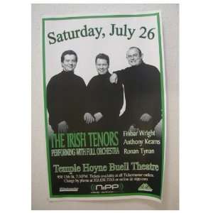  The Irish Tenors Handbill Poster great Shot of the Thre 