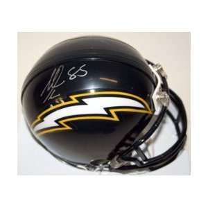 Antonio Gates Autographed Mini Helmet 