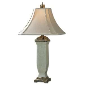  Inch Reynosa Table Lamp In Light Blueish Gray Wash: Home Improvement