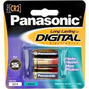  T44271 CR 2 Photo Lithium Battery Retail Pack   2 Pack 