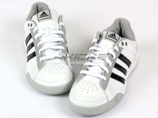 Adidas Bian M White/Black/Grey Mens 2011 Tennis Low Casual 3 Stripes 