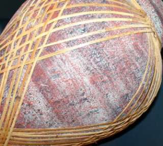   Decorative Red Rustic Distressed LRG Ceramic Floor Vase Terracotta
