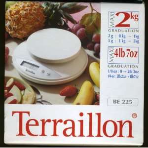  Terraillon Electronic Kitchen Scale