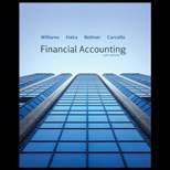 Financial Accounting 15TH Edition, Jan Williams (9780077328702 
