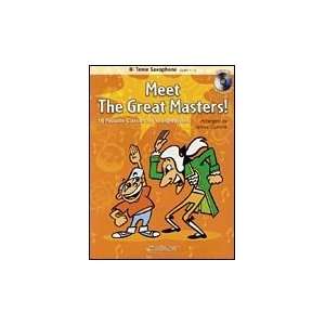  Meet the Great Masters! Book With CD Bb Tenor Saxophone 