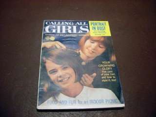 Vintage Teen MagazineCALLING ALL GIRLS November 1964 Issue  