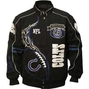 NFL Indianapolis Colts Big & Tall On Fire Jacket 5XL:  