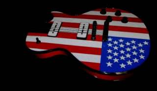 GIBSON LES PAUL CUSTOM GUITAR TED NUGENT BY THE ARTIST EL DAGA. ONLY 