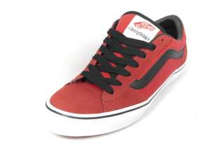 VANS LA CRIPTA DOS TRUE RED/ BLACK Mens Vans Skate Shoes  