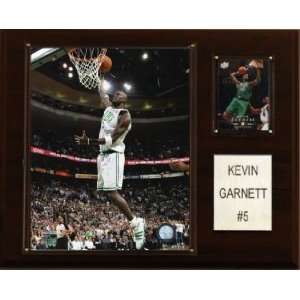  Boston Celtics Kevin Garnett 12x15 Player Plaque: Sports 