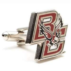 Boston College Eagles Cufflinks/Stainless Steel