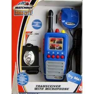  Matchbox Hero City Transceiver With Microphone: Toys 