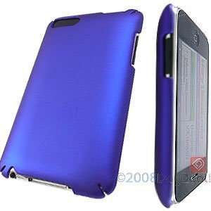  Blue Rubberized Back Cover for Apple iPod touch (2nd gen 