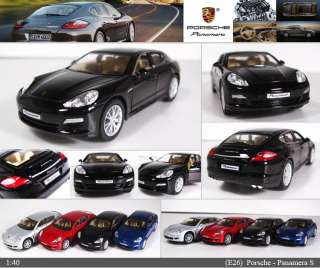 Porsche Panamera S 1:40, 5 Color selection Diecast Mini Cars Toys 
