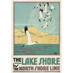  The Lake Shore by the North Shore Line
