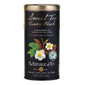 The Republic of Tea, Sweet Tea Classic Black, 36 Count:  