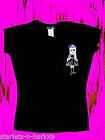 Spooky Voodoo Doll T Shirt Black Cute Horror Rob Punk Goth Gothic 