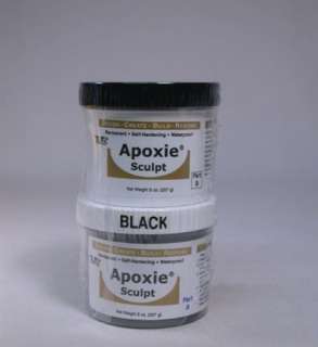 APOXIE SCULPT   Black Color 1 pound  