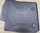 oem fiesta black weather vinyl rubber floor mats fits fiesta