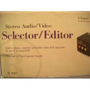  3 INPUT  2 OUTPUT SELECTOR/EDITOR: Electronics