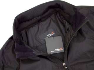 298 Nwt RLX Ralph Lauren Black City Tech Jacket Medium  