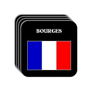  France   BOURGES Set of 4 Mini Mousepad Coasters 