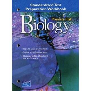 Prentice Hall Biology Standardized Test Prep Workbook Paperback by 