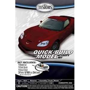  1/32 Quick Build Corvette Z06: Toys & Games