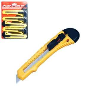    Duty 5 Pack Snap Off Utility Knife Set, Box Cutter: Home Improvement