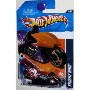 : Hot Wheels 2011 HW Drag Racers #4/10 Translucent Purple FRIGHT BIKE 