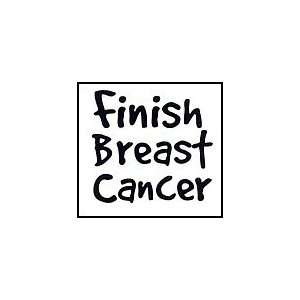 Finish Breast Cancer Temporaray Tattoo Toys & Games