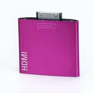 : Dock Connector to HDMI Mini USB Adapter for iPad / iPhone 4 / iPod 