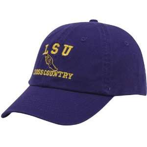   of the World LSU Tigers Purple Cross Country Sport Drop Adjustable Hat