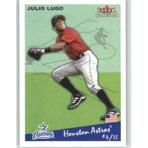  2002 Fleer Tradition #202 Julio Lugo   Houston Astros 