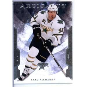 2011 12 Artifacts #35 Brad Richards ENCASED Trading Card 