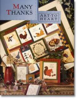 Art To Heart Many Thanks sewing project book  