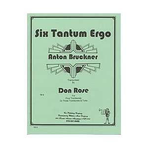  Six Tantum Ergo Musical Instruments