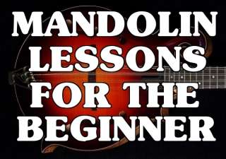 Mandolin Lessons For The Beginner DVD Learn Country And Bluegrass 