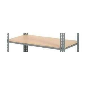  Nexel 36W x 12D Wood Deck Rivet Lock Shelf: Home 