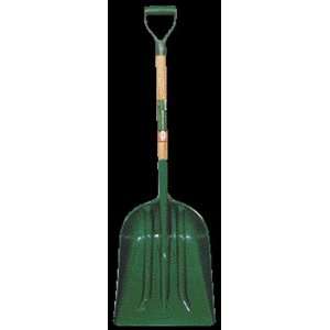  Grain/Snow Poly Scoop   59 X 3 X 9.5   Green Pet 