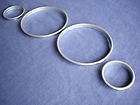 BMW E38 E39 E53 X5 Cluster Dashboard Gauge Rings SILVER