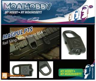 MAGPUL PTS Rail Sling Attachment (RSA) for airsoft   Black  