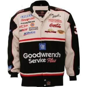    Dale Earnhardt #3 GM White Cotton Twill Jacket: Sports & Outdoors