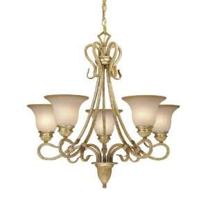  Vaxcel USA BECHU005CA Berkeley 5 Light Transitional 