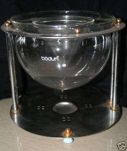 Bodum Caviar Server Glass & Stainless 8h x 7w  