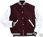 VARSITY JACKET by Holloway  Wool Body Leather Sleeves items in Sportz 