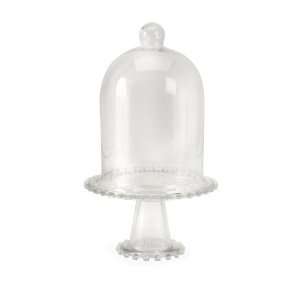  Classic Glass Cake Plate with Dome Cloche: Home & Kitchen