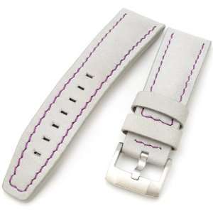   Calf Pilot Watch Strap Purple St. in Breitling Style: Everything Else