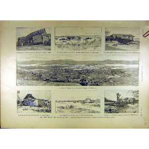  1893 Madagascar Tananarive Tamatave Cyclone Print