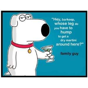  Postcard: FAMILY GUY   BRIAN GRIFFIN (Whose Leg Do I Have 